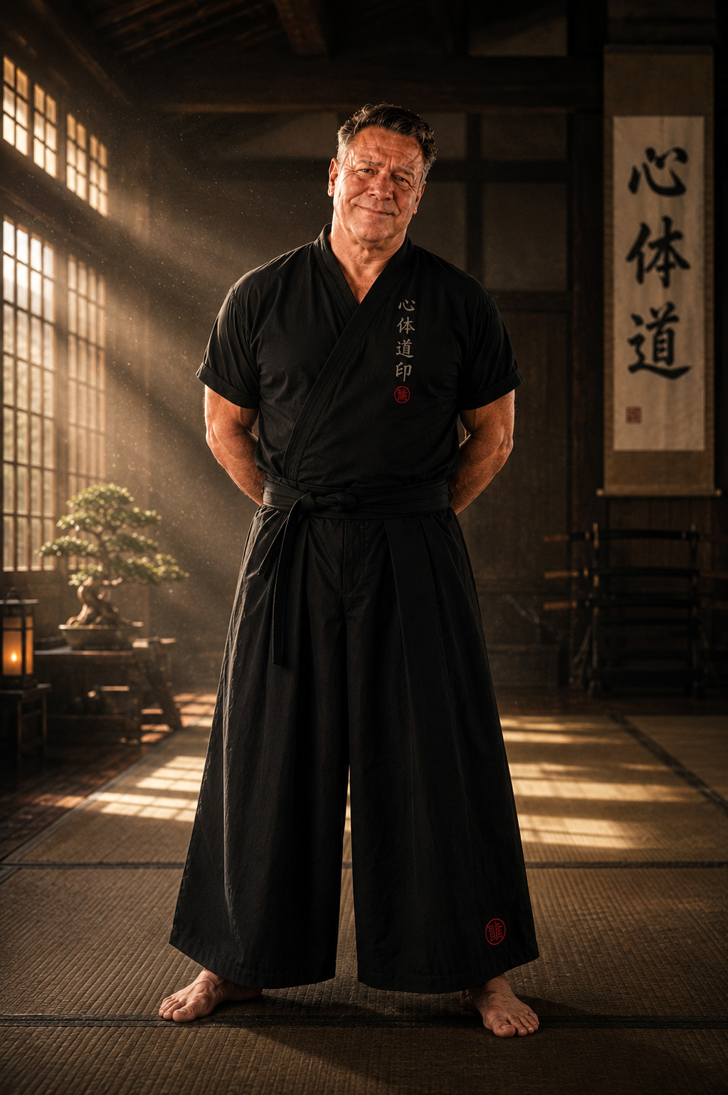 Hendrik Birke im Dojo